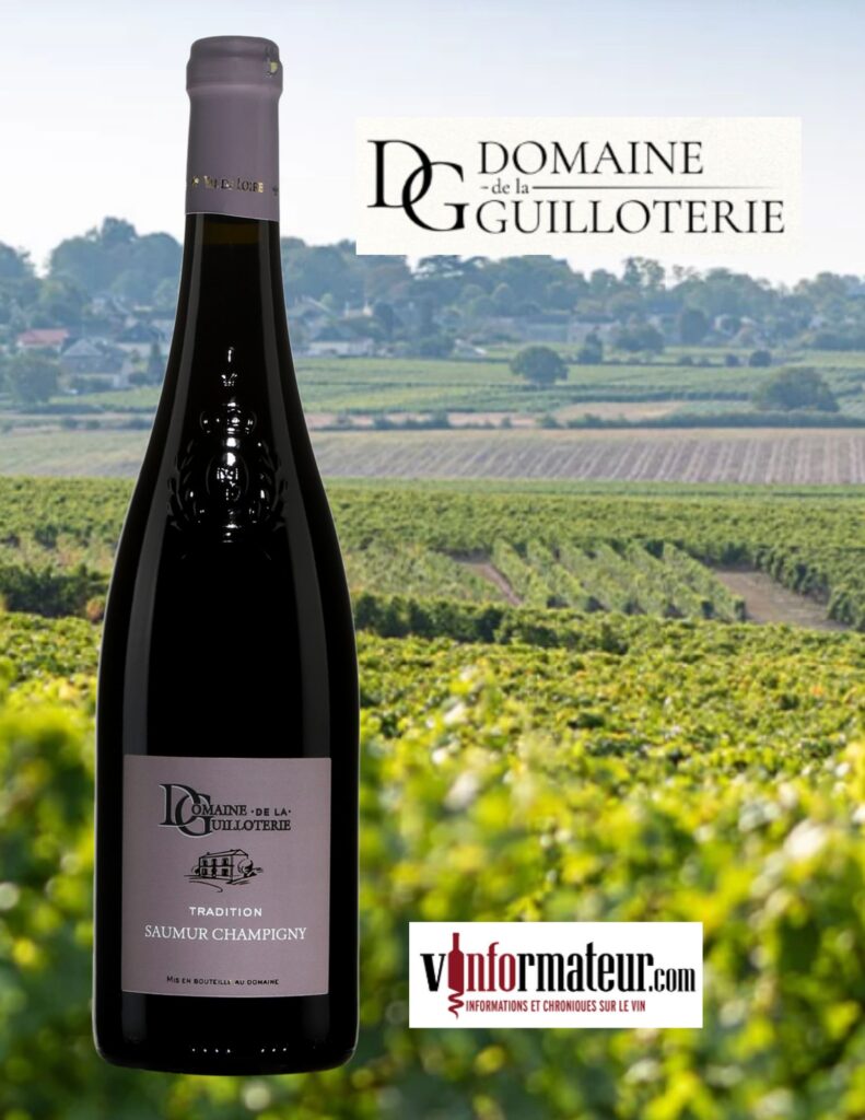 Domaine de la Guilloterie, Cuvée Tradition, France, Val de Loire, Saumur Champigny AOP, Duveau Frères, 2021 bouteille