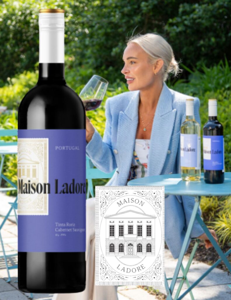 Tinta Roriz et Cabernet-Sauvignon, Portugal, Maison Ladore, vin rouge bouteille