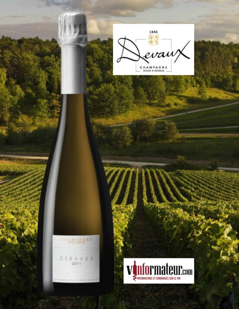 Champagne Devaux, Cuvée Sténopée, millésime 2012 bouteille
