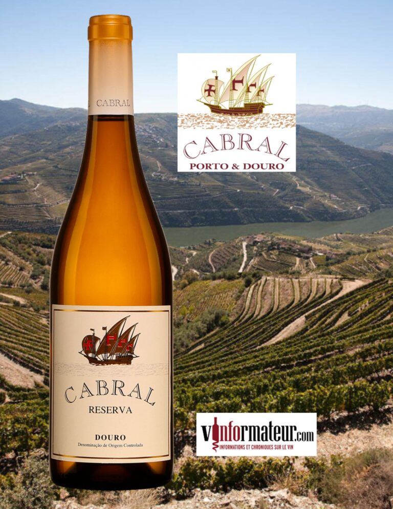 Cabral, Reserva, Portugal, Douro, Vallegre Vinhos do Porto SA, vin blanc, 2021 bouteille