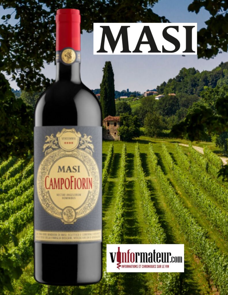 Campofiorin, Masi Agricola, Italie, Vénétie, Rosso Verona IGT, vin rouge, 2020 bouteille