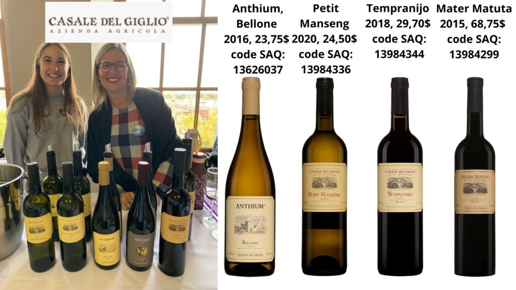 Casale del Giglio: Elise Rialland, agence Divin Paradis bouteilles