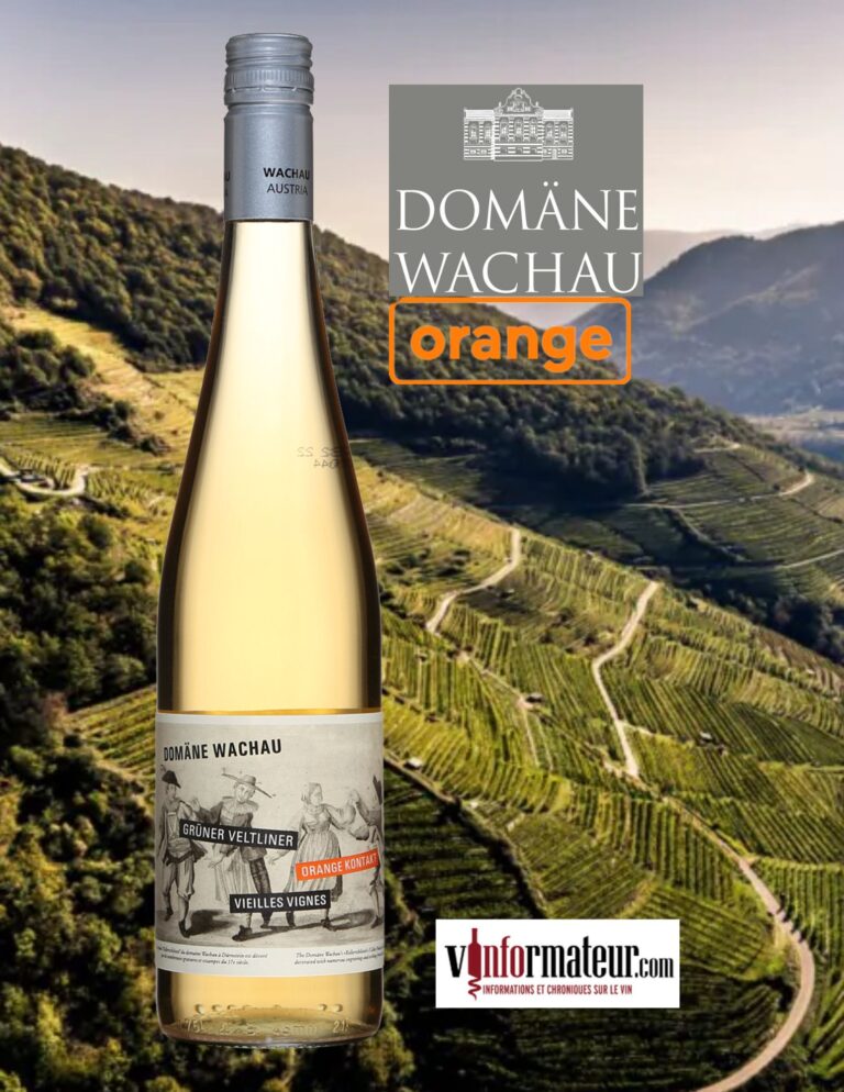 Kontakt, Orange, Domäne Wachau, Autriche, Wachau DAC, vin orange, 2022 bouteille