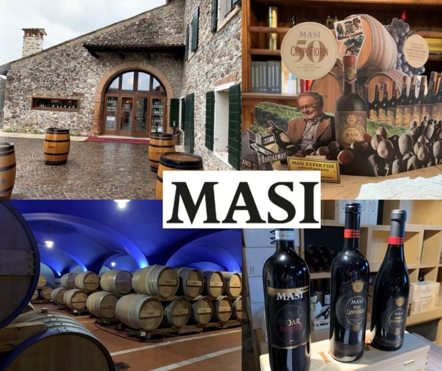 Masi Agricola: chai, salle de visite, vins Masi