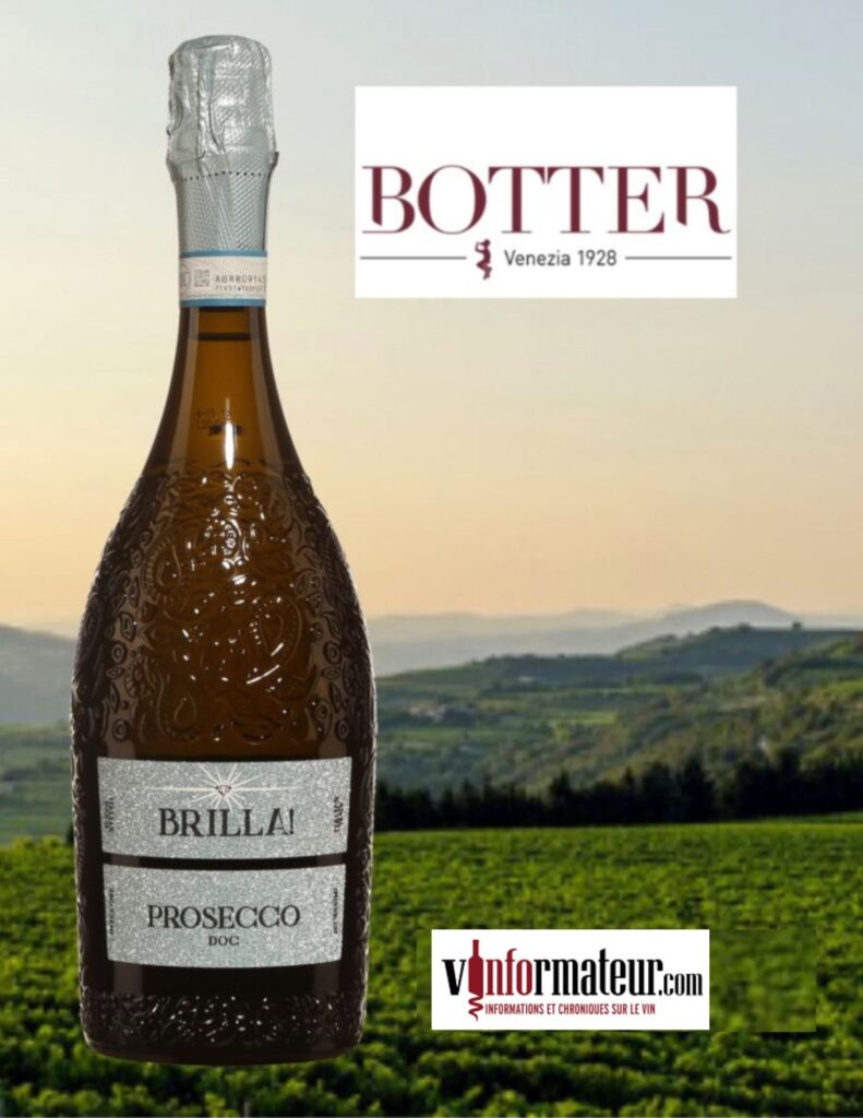 Brilla! Prosecco, Extra Dry bouteille