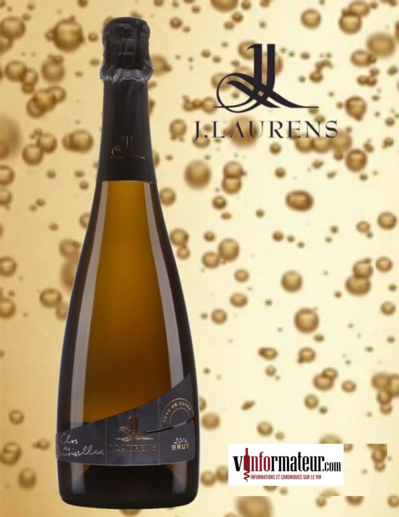 Clos des Demoiselles, Tête de Cuvée, J. Laurens, Crémant de Limoux, Languedoc-Roussillon, 2020 bouteille