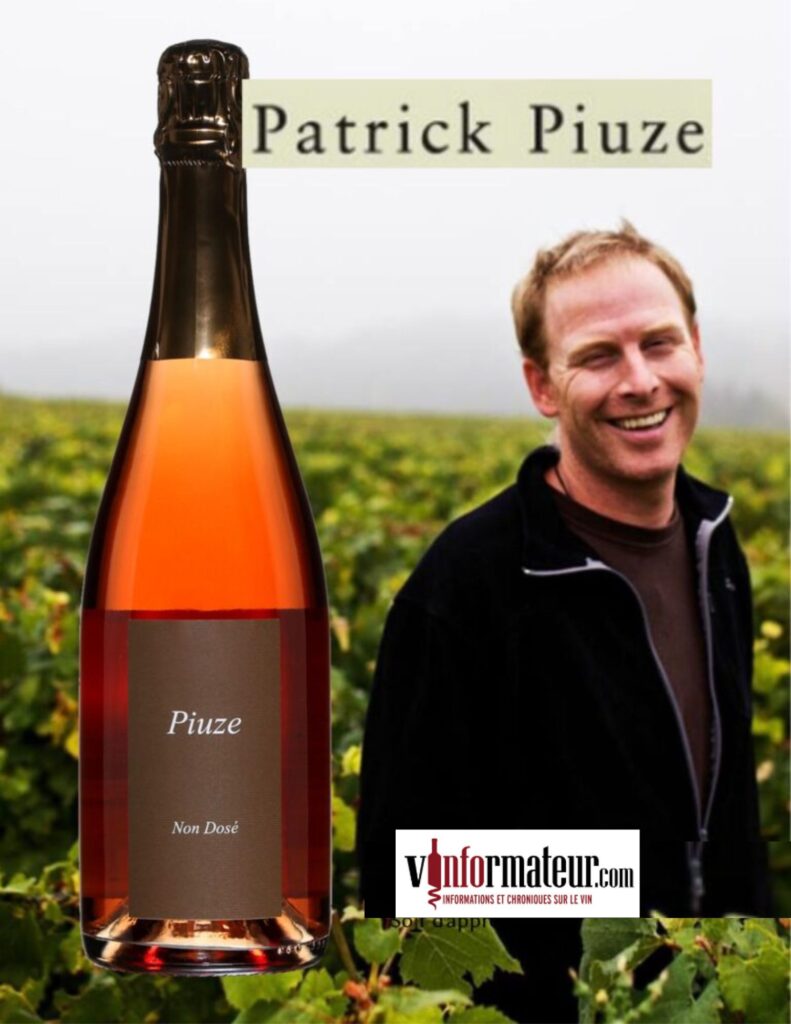 Piuze, Non Dosé Rosé bouteille