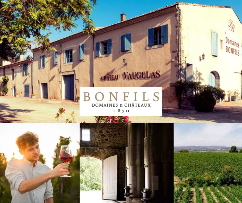 Bonfils Domaines et Châteaux: Alexandre Bonfils, chai et vignobles