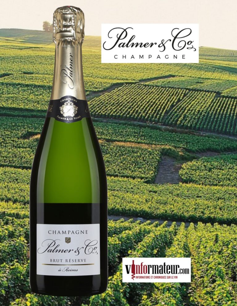 Champagne Palmer, Brut Reserve, Montagne de Reims, NM bouteille
