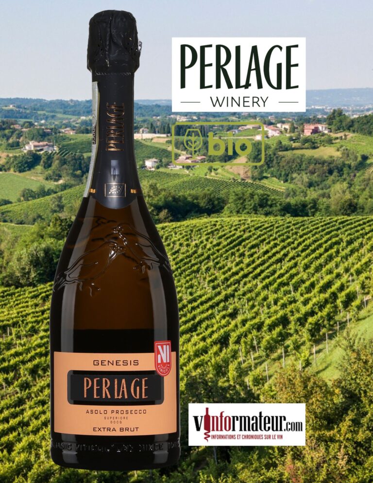 Perlage, Cuvée Genesis, Asolo Prosecco Superiore DOCG, Extra Brut, bio bouteille