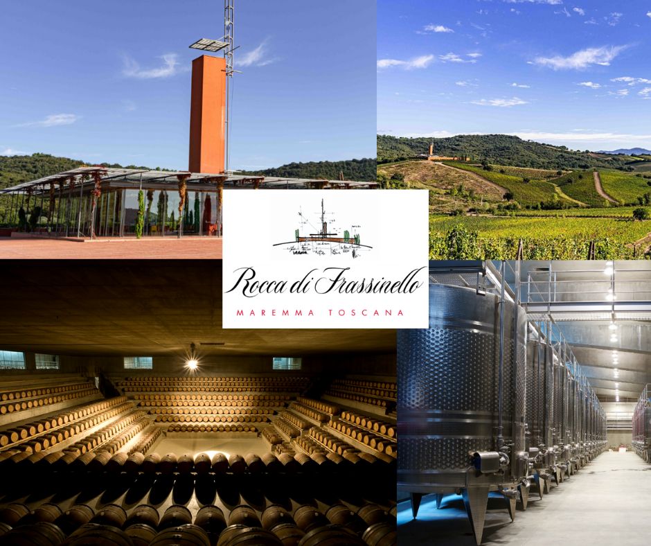 Rocca di Frassinello: chai et vignobles