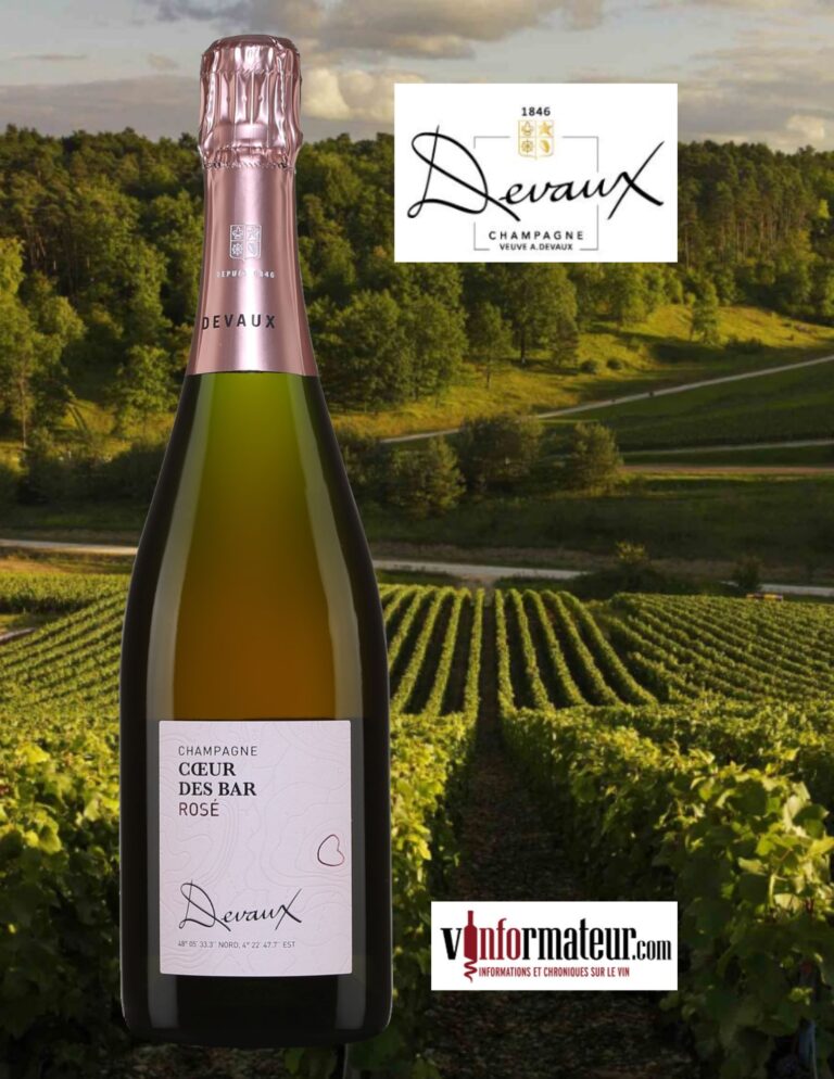 Champagne Devaux, Cœur des Bar, Rosé, Brut bouteille