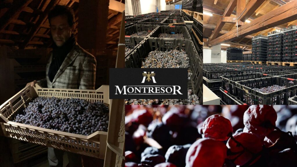 Montresor: processus appassimento