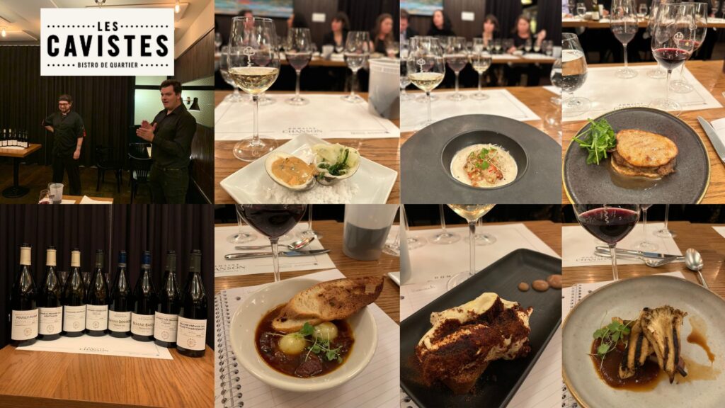 Restaurant Les Cavistes: plats et accords développés par le restaurant. 