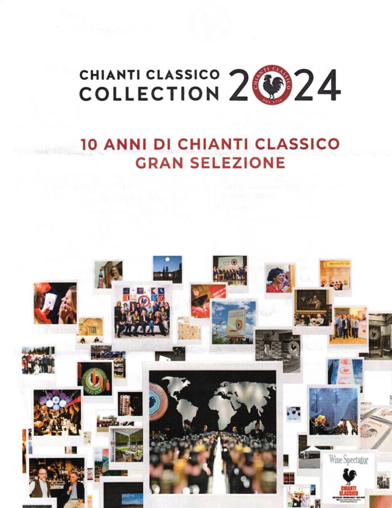 Dégustation verticale sur 10 ans de Chianti Classico Gran Selezione à Anteprima di Toscana.
