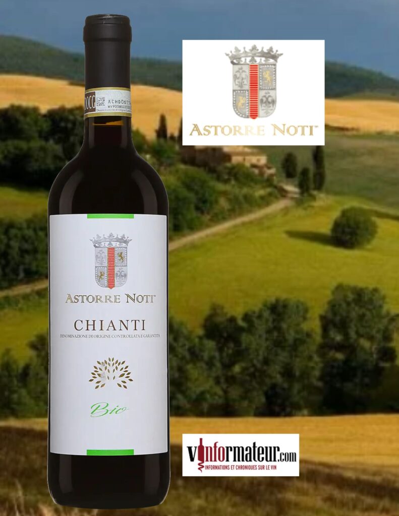 Astorre Noti, Chianti DOCG, vin rouge bio, 2022 bouteille