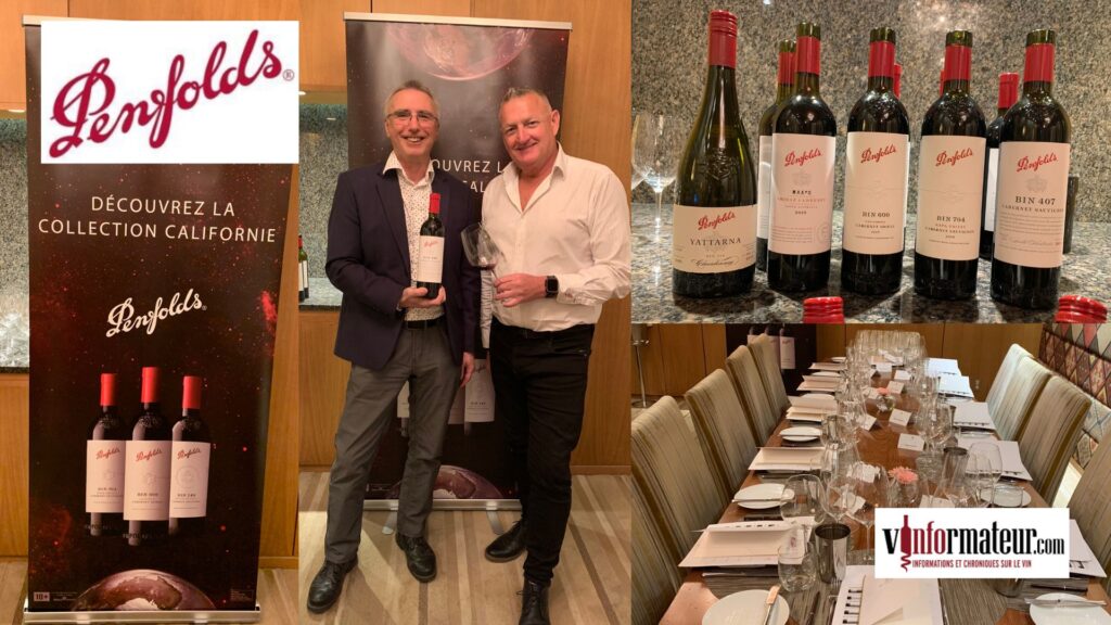 Andrew Baldwin Winemaker, restaurant Boulud, dégustation vins Penfolds.