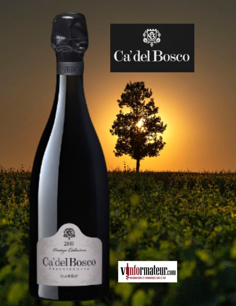Ca’del Bosco, Franciacorta Brut, Satèn, Vintage Collection, 2018 bouteille