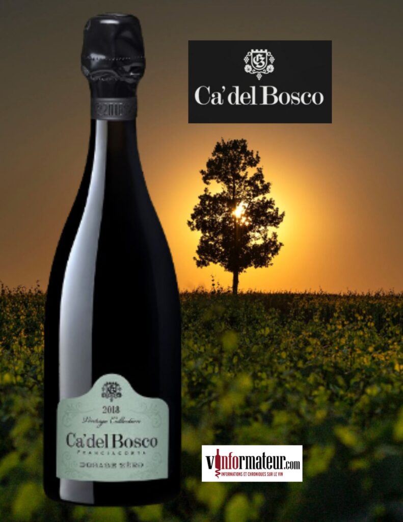 Ca’del Bosco, Franciacorta, Dosage Zéro, Vintage Collection, 2018 bouteille