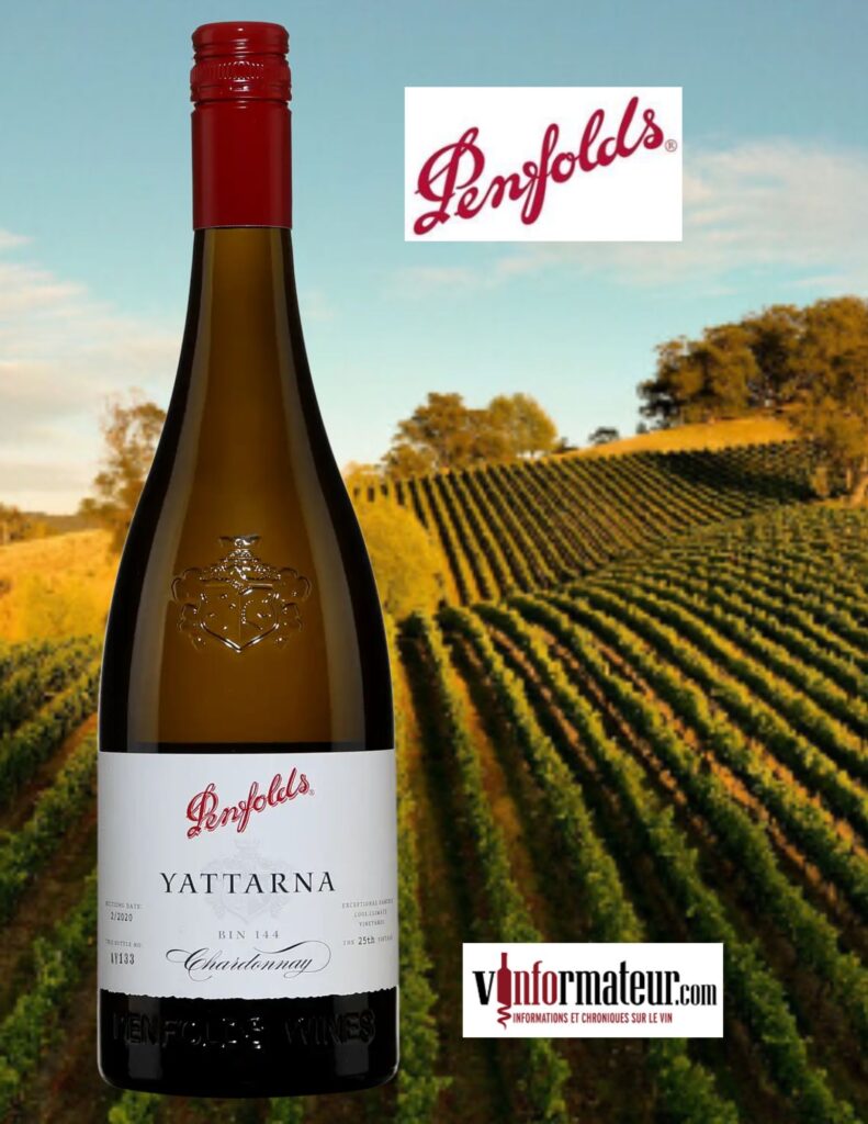 Yattarna, Chardonnay, Australie, vin blanc, 2019 bouteille