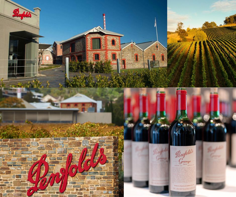 Penfolds: chai, vignobles, Grange