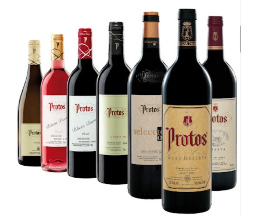 Vins de la Bodegas Protos bouteilles