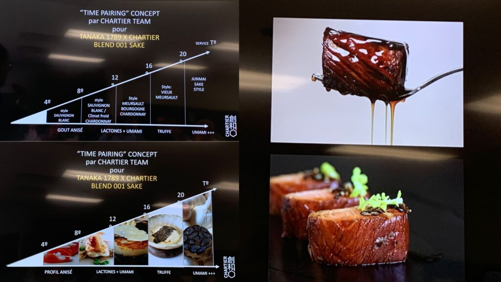 Accords avec saké: présentation François Chartier.