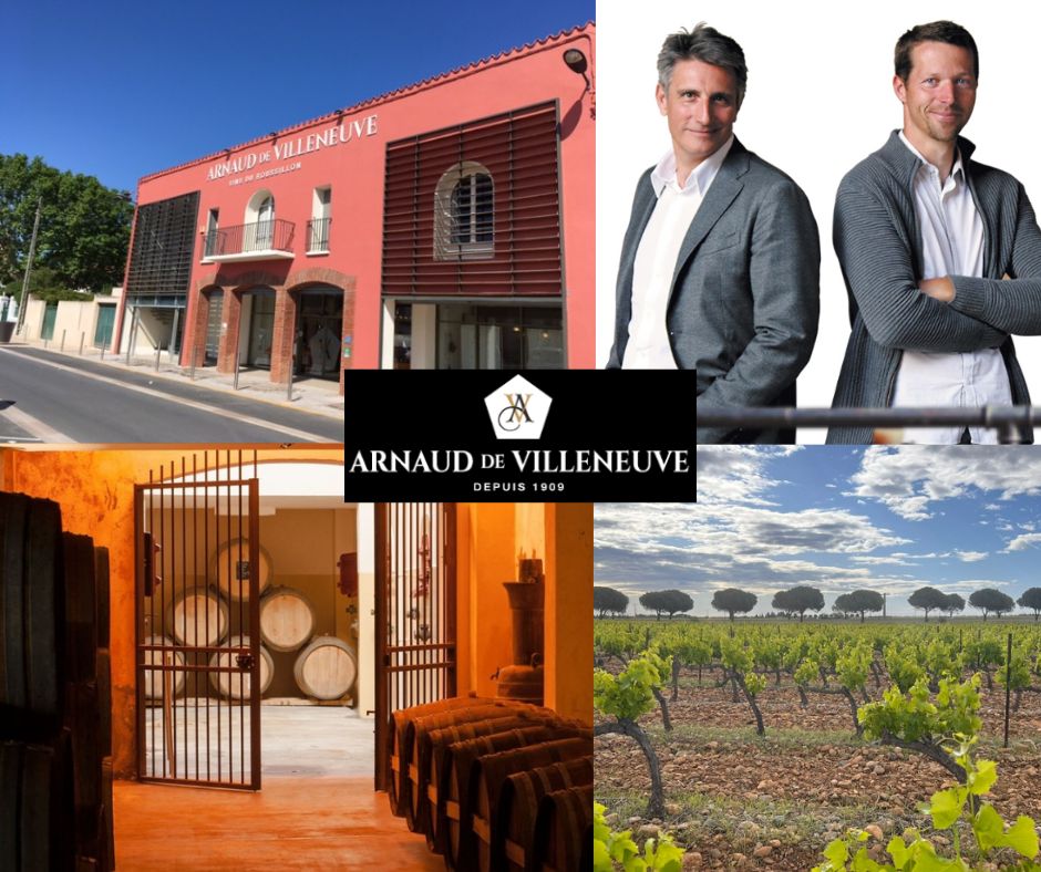 Arnaud de Villeneuve: Jean-Pierre Papy, Brice Cassagnes, chai et vignobles
