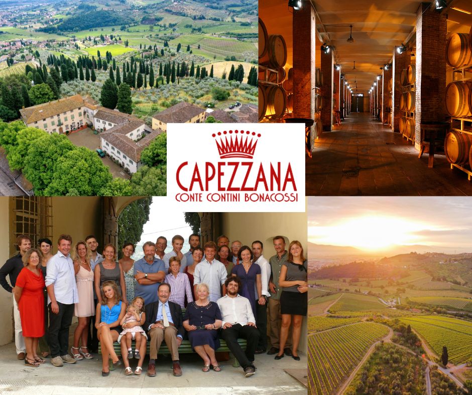 Tenuta Capezzana: chai, vignobles et famille Contini Bonacossi