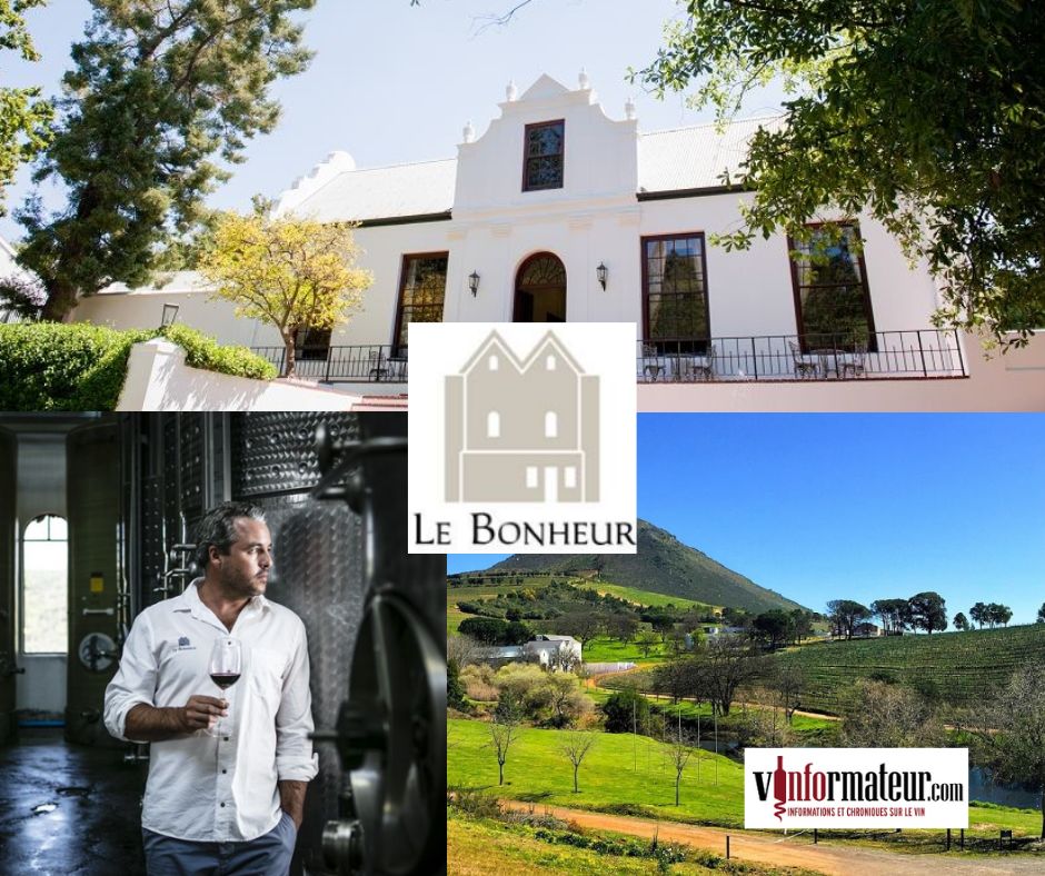 Le Bonheur: William Wilkinson winemaker, chai et vignobles