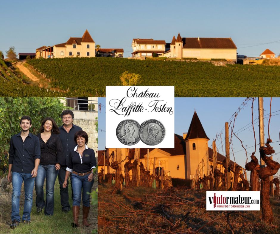 Château Laffitte-Teston: famille Laffitte, château, chai et vignobles