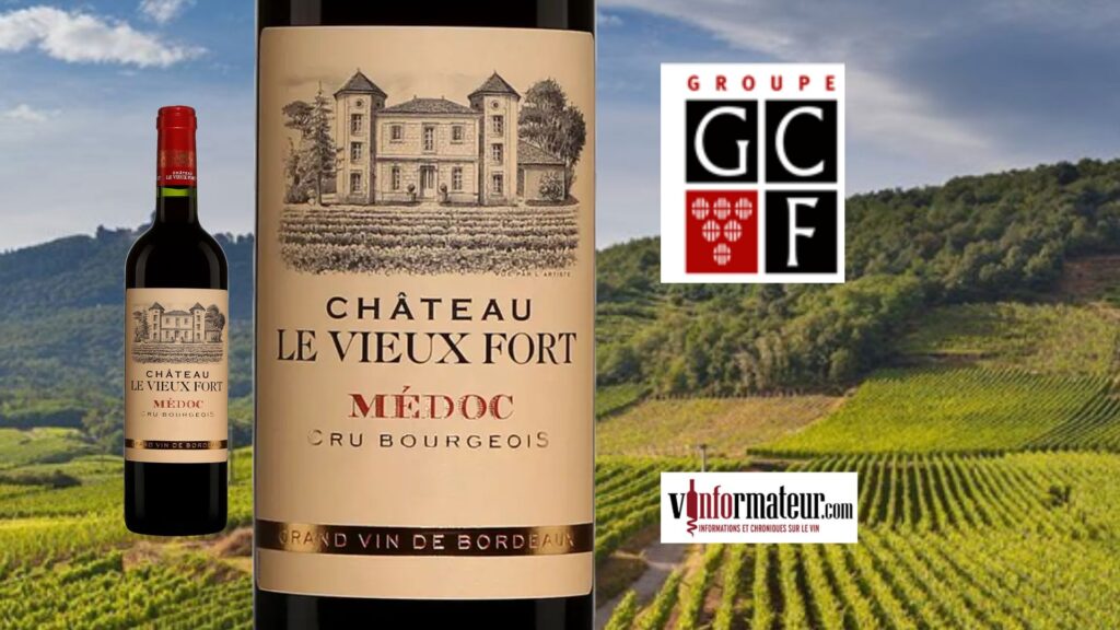 Château Le Vieux Fort, Bordeaux, Médoc, Cru Bourgeois, 2018 bouteille