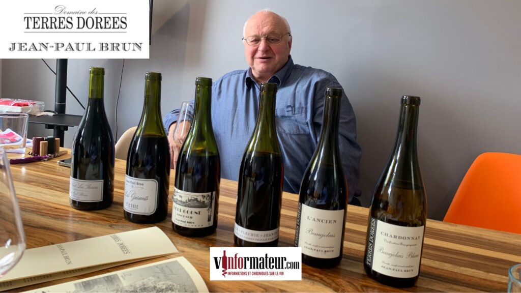 Dégustation avec Jean-Paul Brun à l'agence Importations BMT.