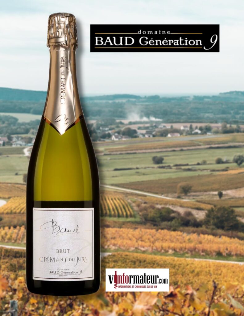 Domaine Baud, Crémant du Jura, Brut bouteille