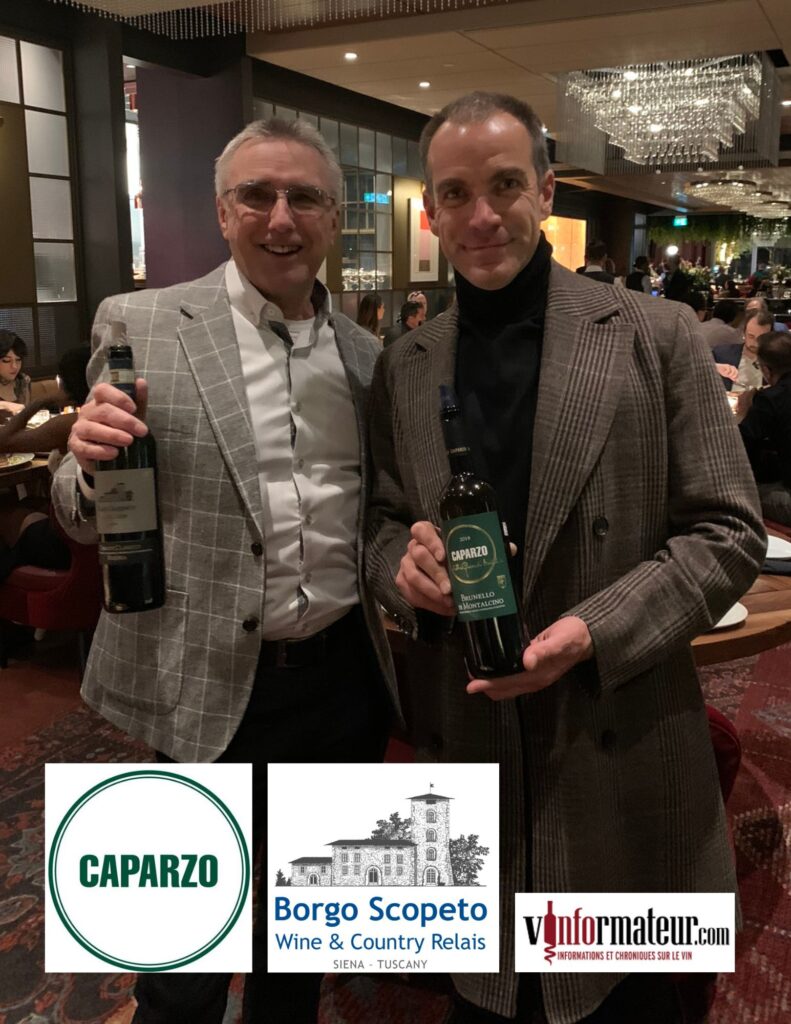 Dégustation avec Mirco Biliorso Directeur à l'Export et Claude Lalonde (Vinformateur)