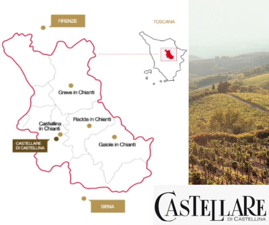 Carte viticole Chianti Classico