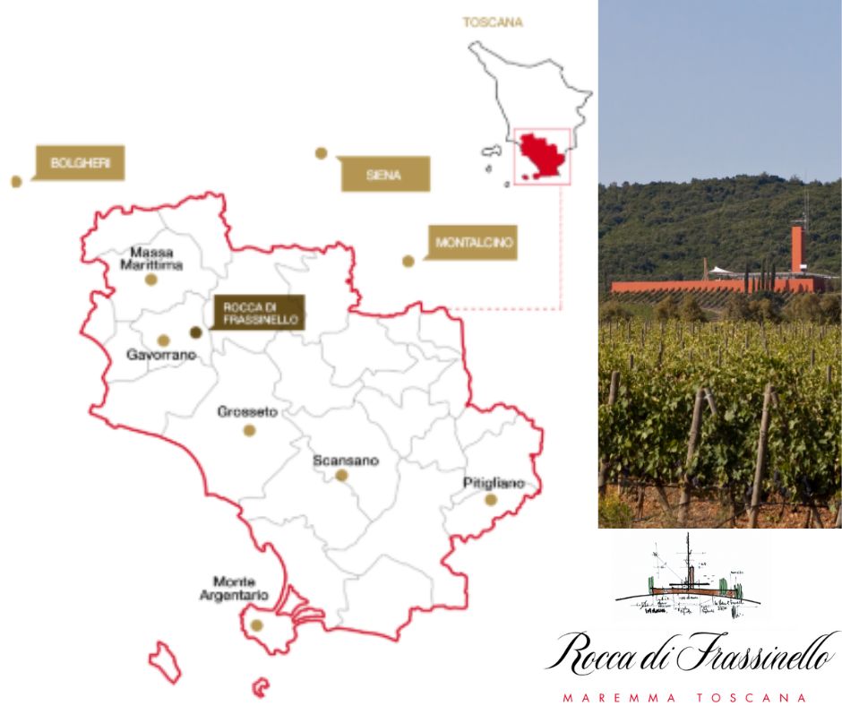 Carte viticole Maremma