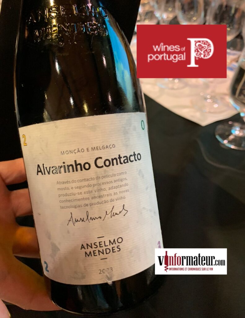 Contacto, Alvarhino, Vinho Verde DOC, vin blanc, 2022 bouteille