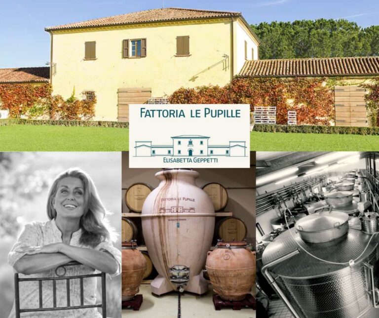 Fattoria le Pupille: Elisabetta Geppetti et chai