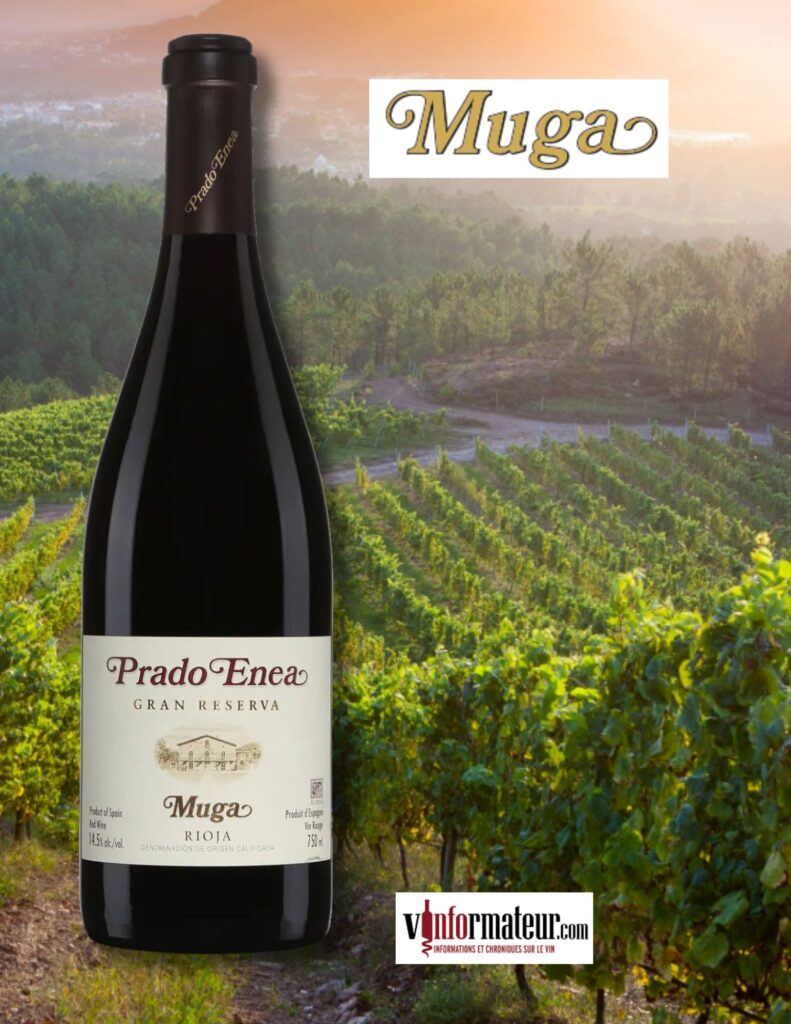 Muga, Gran Reserva, Prado, Enea, 2015 bouteille