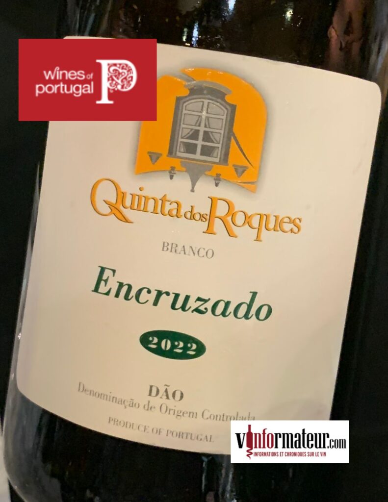 Quinta Dos Roques, Encruzado, Dao E Lafoes DOC, vin blanc, 2022 buoteille