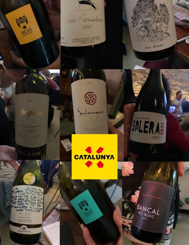 Dégustation des vins de Costa Brava et de Costa Daurada