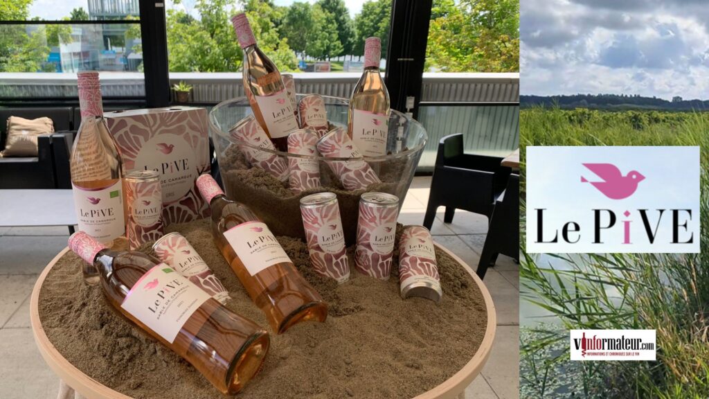 Le Pive Gris, Sable de Camargue AOP, Maison JeanJean, vin rosé bio, 2023 bouteille