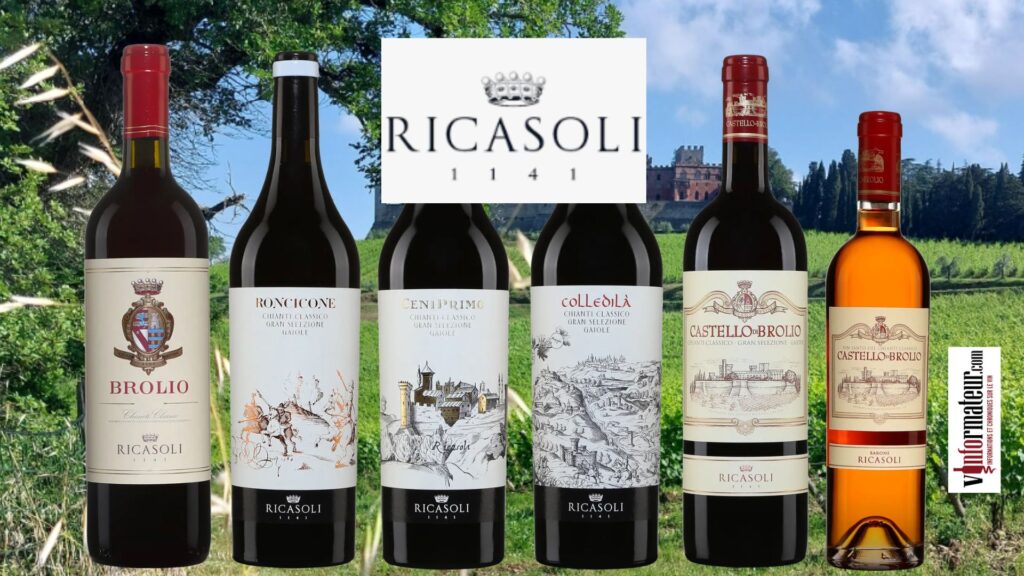 Les vins de la maison Ricasoli. La quintessence de Chianti Classico!