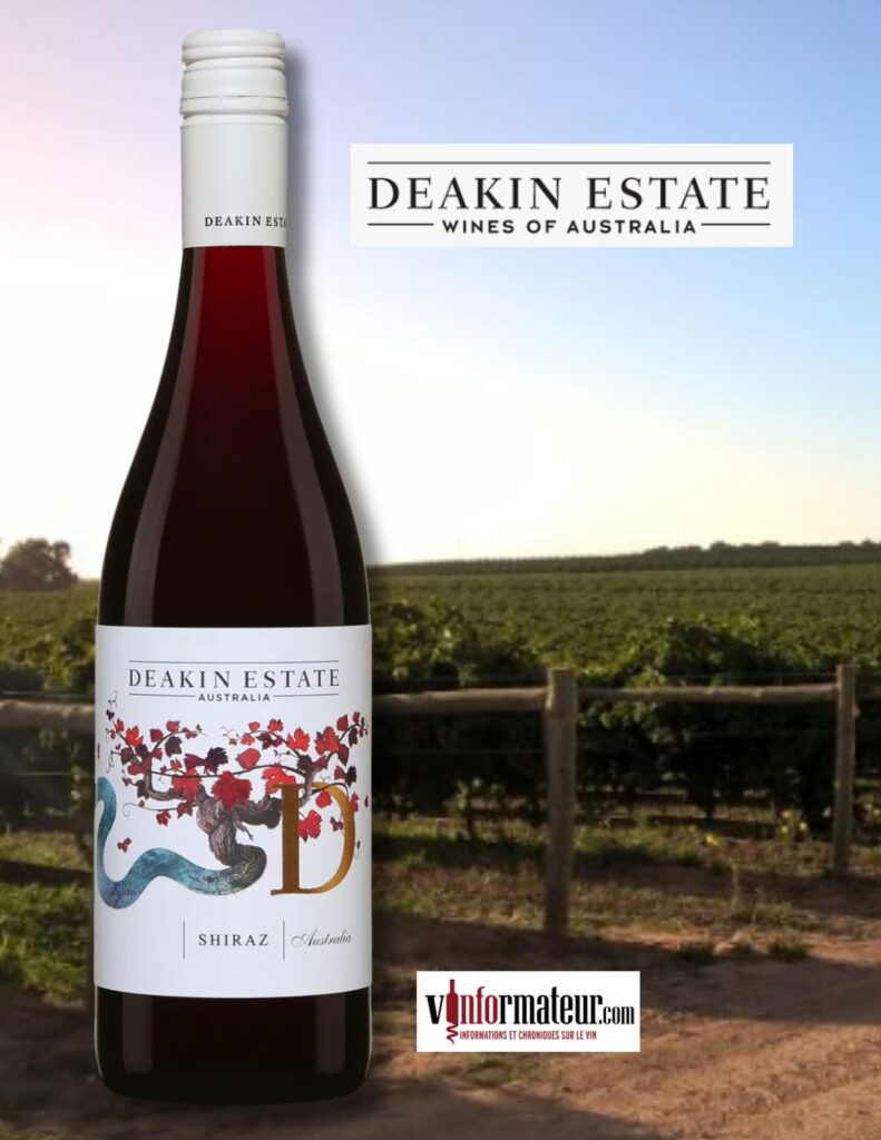 Deakin Estate, Shiraz, Australie, vin rouge, 2023 bouteille
