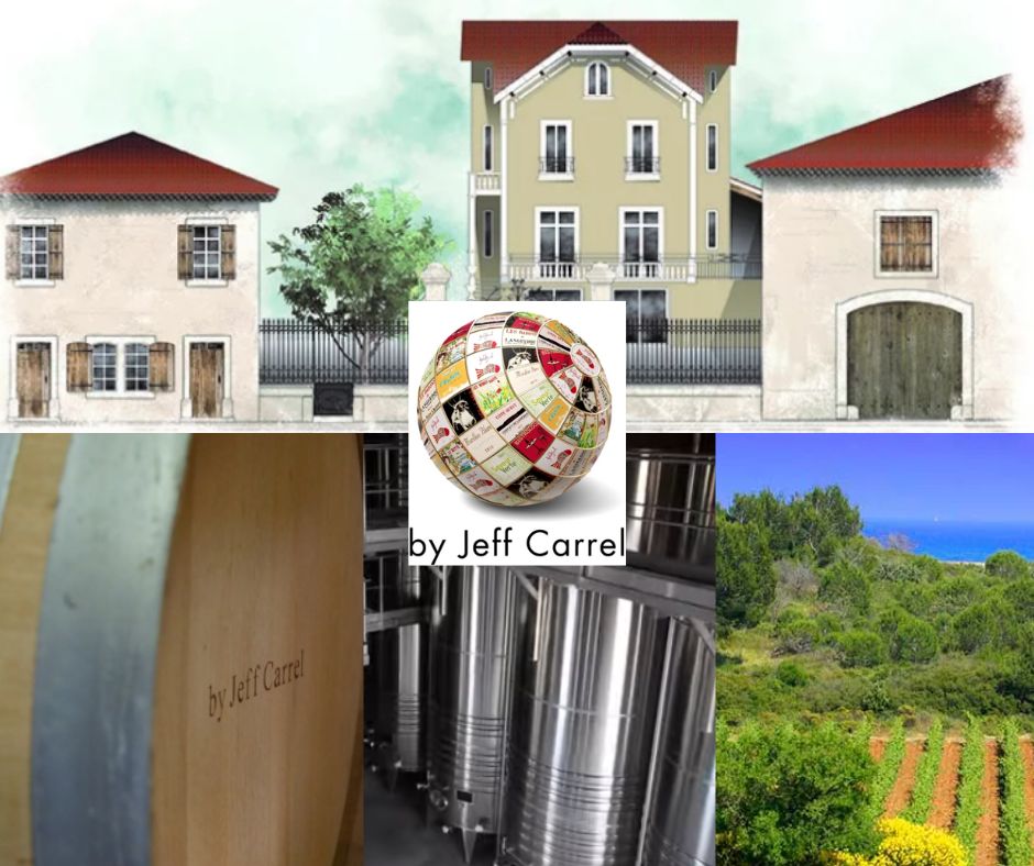Jeff Carrel: chai et vignobles