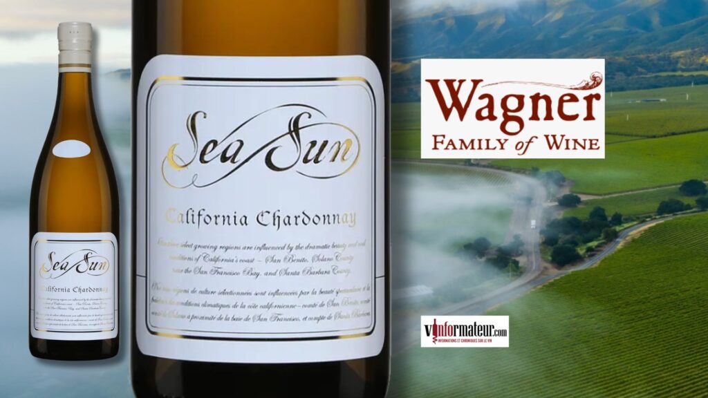 Sea Sun, Chardonnay, Californie, Wagner Family of Wines, vin blanc, 2022 bouteille