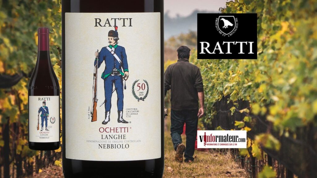 Ochetti, Langhe Nebbiolo 2022 signé par Renato Ratti. Un des meilleurs du Langhe!