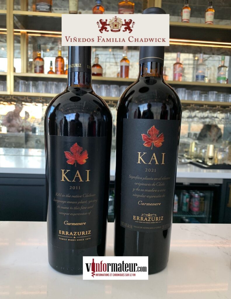 Errazuriz, Kai, Carmenère bouteilles