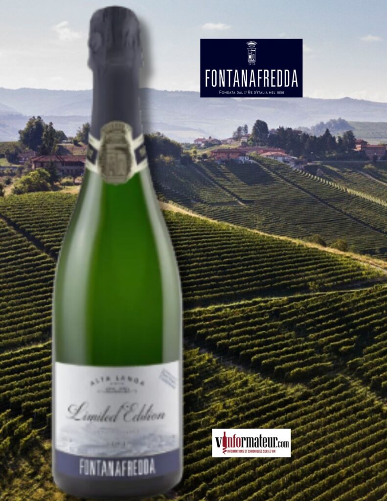 Fontanafredda, Alta Langa, Limited Edition, vin mousseux, 2022 bouteille